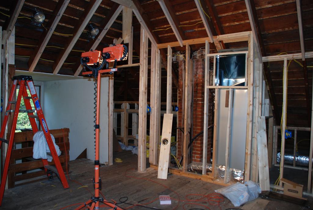 Richland Center Attic Renovation Cameron's Carpentry Almost Complete